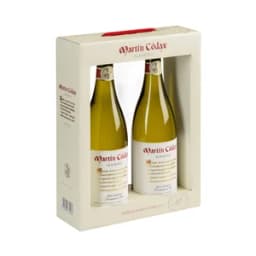 MARTÍN CÓDAX Estuche con 2 botellas de vino blanco albariño con D.O. Rías Baixas.