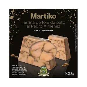 MARTIKO Tarrina de foie de pato al Pedro Ximénez 100 g.