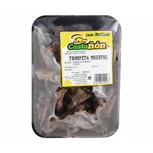 Seta Trompeta de los Muertos (Cantharellus Cornucopioides), bandeja 150 g.