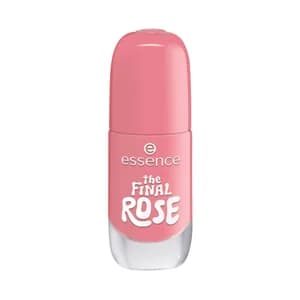 ESSENCE tono 08 The final rose rosa empolvado Esmalte de uñas en gel de larga duración.