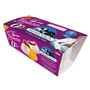 MAMÁ VACA Queso fresco 2x62.5 g. 0%