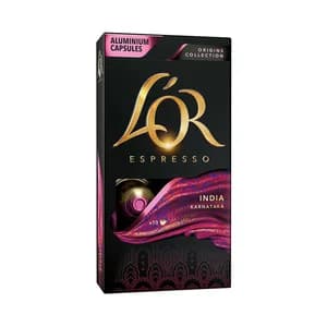 L"OR ESPRESSO Café en cápsulas India, I10 10 uds.