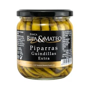 FINCA RIPA & MATEO Piparras guindillas en vinagre 130 g.