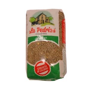 LA PEDRIZA Lentejas Pardina LA PEDRIZA paquete de 1 kg.