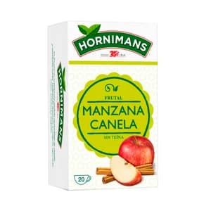 HORNIMANS Infusion de manzana, canela e hibisco 20 uds. 40 g,