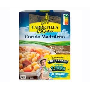 CARRETILLA Cocido madrileño especial para microondas 350 g.