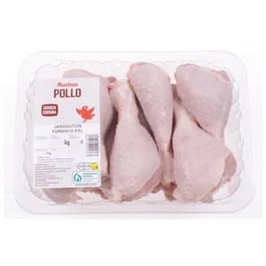 AUCHAN Jamoncitos de pollo 10 uds XXL. Producto Alcampo.