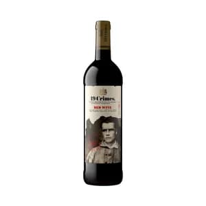 19 CRIMES Vino tinto elaborado en Australia botella 75 cl.