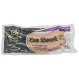 LEO BOECK Salchichas de cerdo cocidas en tripa natural tipo Cervela LEO BOECK 2 uds.