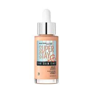 MAYBELLINE Super stay skin tint tono 21 Base de maquillaje ligera de larga duración.