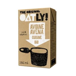 OAT-LY! Crema de avena ecológica OATLY 250 ml.