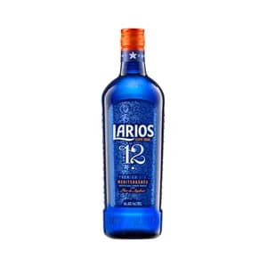 LARIOS 12 Ginebra mediterránea destilada con botánicos naturales botella 70 cl.