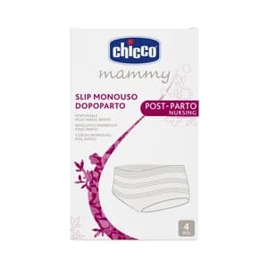 CHICCO Braguitas monouso de malla elástica post-parto CHICCO Mammy 4 uds.