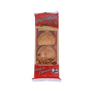 PASTELERÍA JESÚS Empanadillas de hojaldre rellenas con cabello de ángel 150 g.