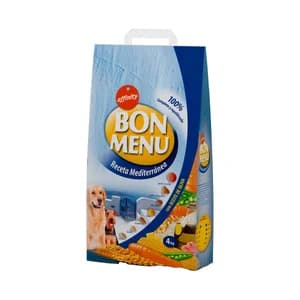 BON MENU Comida para perro a base de croquetas, receta Mediterránea 4 kg.