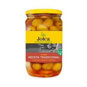 JOLCA Aceitunas verdes aliñadas, Verdiales 500 g