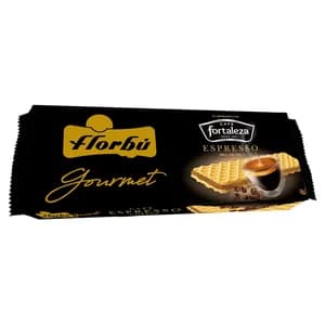 FLORBÚ Galletas barquillo wafer con café 185 g.