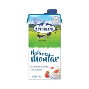 CENTRAL LECHERA ASTURIANA Nata líquida (38 % de materia grasa) para montar CENTRAL LECHERA ASTURIANA 1 l.