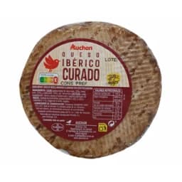 AUCHAN Queso mezcla curado, mini Producto Alcampo.