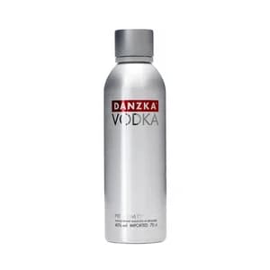 DANZKA Vodka de calidad premium, elaborado con trigo integral danés botella 70 cl.