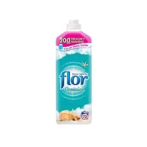 FLOR Suavizante concentrado con aroma oceánico FLOR 78 lavados 1404 L.