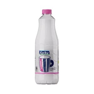 KAIKU Leche desnatada de vaca botella 1,5 l.