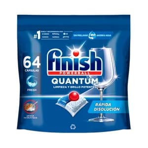 FINISH Quantum Lavavajillas a máquina 64 ds. 445 g.