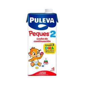 PULEVA Peques 2 Leche (2) de continuación, de 6 a 12 meses 1 l.