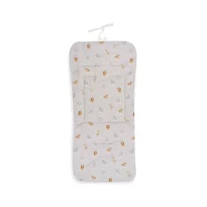 Colchoneta reversible nido abeja + Animales para silla de paseo, DON ALGODÓN.
