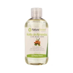 NATURAFEMME Aceite hidratante de almendras con aloe vera NATURAFEMME 250 ml.