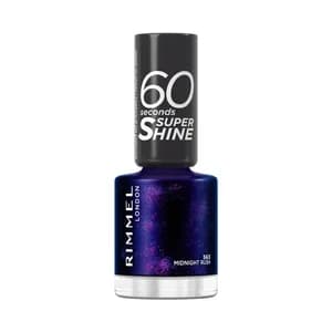 RIMMEL 60 Seconds super shine tono 563 Midnight rush Laca (esmalte) uñas de secado rápido.