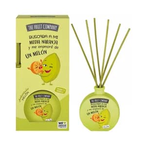 THE FRUIT COMPANY Ambientador de varillas (Mikado) con aroma a melón.