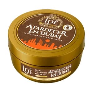 LOÉ Atardecer en Dubai Crema hidratante perfumada con aceite de almendra 200 ml.