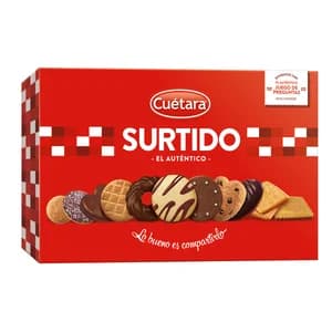 CUÉTARA Surtido de galletas 420 g.