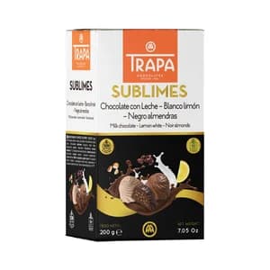 TRAPA Sublimes Bombones de chocolate 200 g.