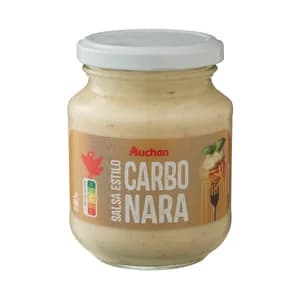 PRODUCTO ALCAMPO Salsa carbonara PRODUCTO ALCAMPO 350 g.
