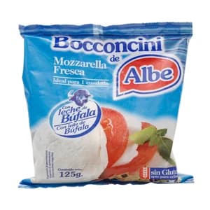 ALBE Mozzarela fresca Bocconcini 125 g.