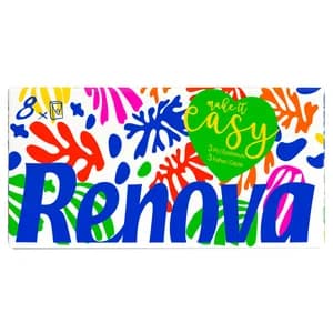 RENOVA Pañuelos de celulosa Easy RENOVA 8 uds.