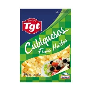 TGT Queso para ensalada con finas hierbas TGT CUBIQUESOS 150 g.