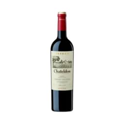 CHATELDON Vino tinto reserva con D.O. Penedés CHATELDON botella de 75 cl.