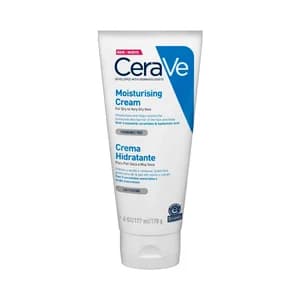 CERAVE Crema hidrantante sin perfume para pieles secas a muy secas 177 ml.