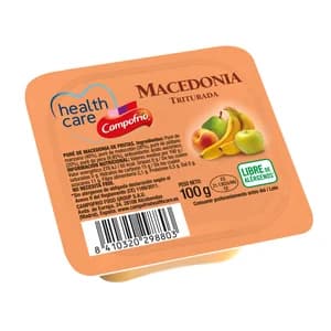 CAMPOFRÍO HealthCare Puré de macedonia de frutas 100 g.