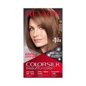 REVLON Tinte de pelo tono 054 Castaño claro dorado REVLON Colorsilk.