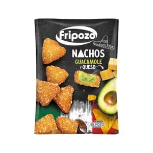 FRIPOZO Nachos con guacamole y queso 250 g.