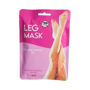 GIRL POWER Mascarilla nutritiva para piernas con aceite de Argan y coco 2 uds.