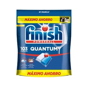 FINISH QUANTUM Lavavajillas en cápsulas 103 ds. 1,2kg
