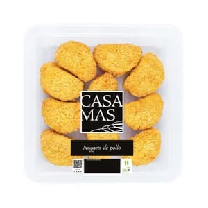 CASA MAS Nuggets de pollo (pollo empanado) 200 g.