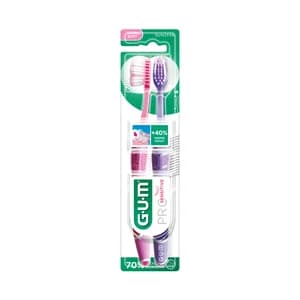 GUM Pro sensitive Cepillo de dientes ultra suave para dientes y encías sensibles 2 uds.
