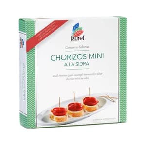 LAUREL Chorizos mini a la sidra 265 g.