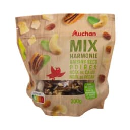 PRODUCTO ALCAMPO Mezcla de frutas y frutos secos (Mix Harmonie) PRODUCTO ALCAMPO 200 g.